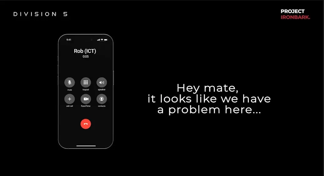 Mobile Phone Call Preview Screen